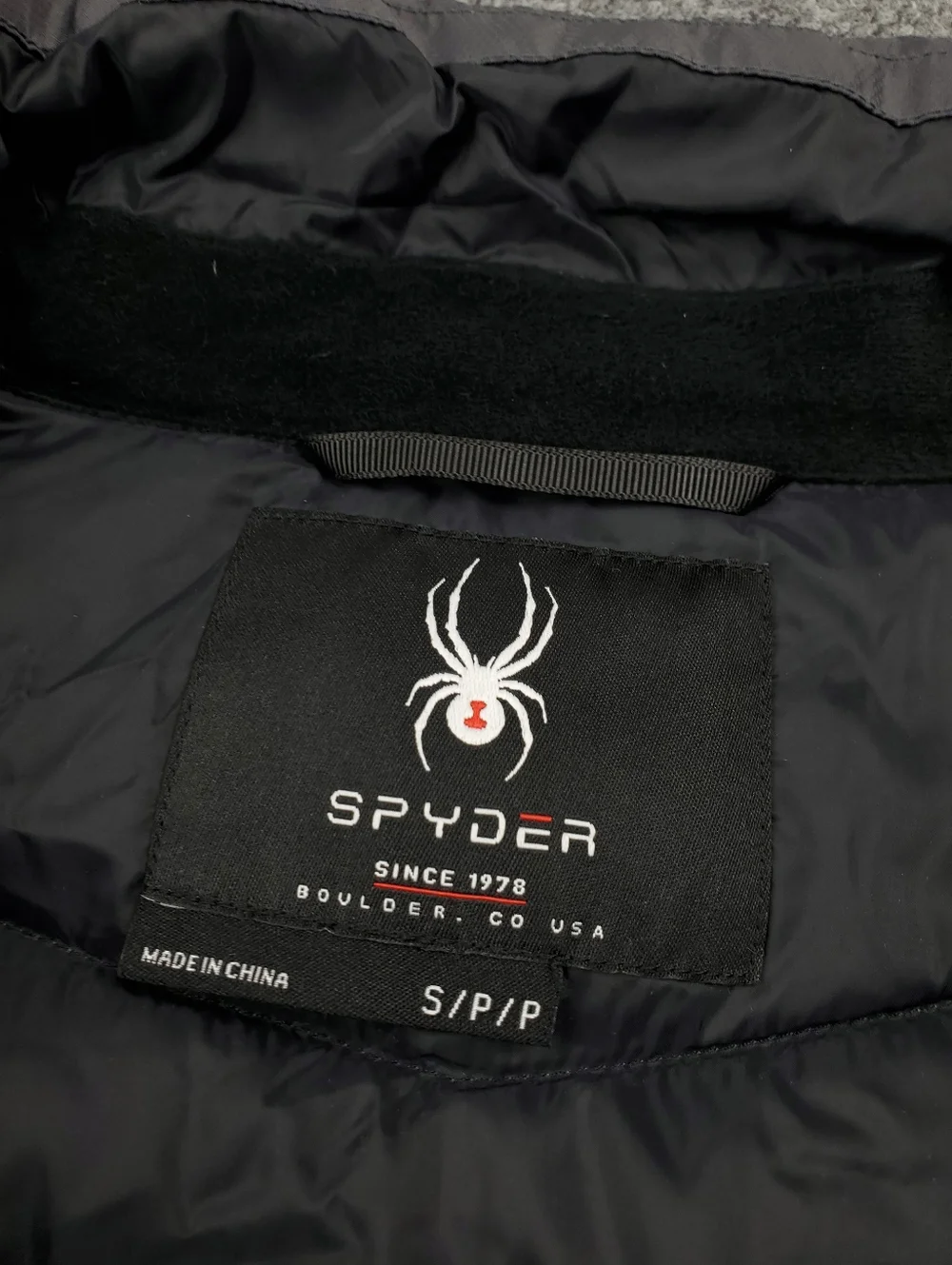 Spyder Pelmo Goose Down Puffer Jacket Mens Small 550 Lightweight Insulated NEW - Picture 4 of 14